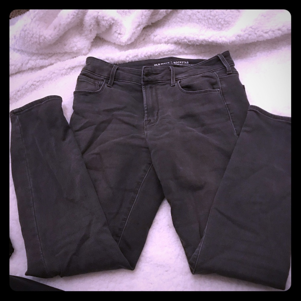 Gray jeans
